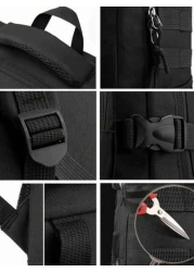 Men s Tactical Backpack Large Capacity Student Laptop Backpack Outdoor Multi Functional Travel Hiking Rucksack Big Bag Camping