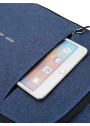 Convenient Sub Charging Backpack Men Purse Equipped With Night Reflective Strips Can Hold 15 6 Inch Computer Bag Lightweight School Bag Large Capacity Travel Bag Commuting Convenient Day Bag Multi Fun