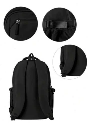 Schoolbag For Lightweight Large Capacity Water Resistance Nylon Fabric Carry On Backpack Travel Backpack Computer Short Distance Business Backpack Fits15 6 Inch Laptop For Travel Business Vacation Hol