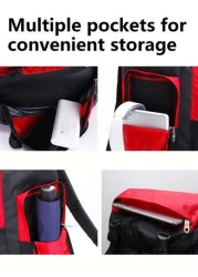 حقيبة سفر قابلة للتعديل، حقيبة ظهر كبيرة السعة، حقيبة سفر متعددة الوظائف،حقيبة دافل متعددة الجيوب، حقيبة تخي