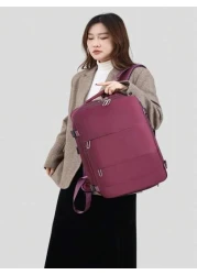 حقيبة ظهر سفر كبيرة للرجال حقيبة ظهر للحاسب المحمول في الأعمال قابلة للحمل 40x20x25 قابلة للحمل على الطائرة مقاوم