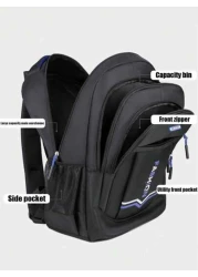 Outbound Work Luggage Backpack Male Large Capacity Business Travel High Grade Travel Backpack Large School Backpack Students Commute Book Bag School Bag School Supplies Gifts Fall Christmas Student Da