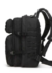 50L Nylon Waterproof Trekking Fishing Hunting Bag Outdoor Rucksacks Functional Portable Vacation Camping Summer Laptop Carry On Dad Husband Travel College Bag Hiking School Bag Thanksgiving Holiday Ba