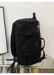 Multipurpose Student Backpack Can Be Used As School Bag Travel Bag Or Daypack Nylon Minimalist Travel Backpack Black Backpack For Vacation Hiking Camping Large Capacity Outdoor Present Valentines Gift