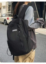 peach tree حقيبة ظهر نايلون سعة كبيرة متعددة الوظائف للسفر، حقيبة كاجوال للكتف، حقيبة للكمبيوتر المحمول، للعمل وا