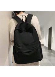 حقيبة ظهر قابلة للاستخدام عديد الأغراض مقاومة للماء للرجال، حقيبة ظهر سفر ذات سعة كبيرة بتصميم بسيط، حقيبة يو