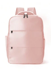 Release Buckle Decor Functional Backpack Laptop Backpack Business Travel Anti Theft Slim Laptop Backpack Water Resistant College School Computer Bag Fits 15 6 Inch Laptop Travel Backpack Gym Bag Stick