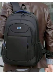 حقيبة ظهر رجالية بسيطة متعددة الاستخدامات سعة كبيرة حقيبة سفر للرجال والنساء للوقت الحر