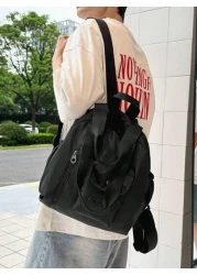 peach tree Multifunctional Backpack Waterproof Separation Design Weekender Bag Large Capacity Casual Travel Gym Hiking Backpack With Dry Wet Compartment Peach Tree