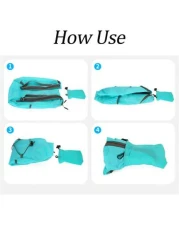 1PC Back To School Foldable Backpack 20L Outdoor Sports Bag For Men Water Resistant And Comfortable Folding Bag Ultra Light Portable Storage Bag Bag Waterproof Backpack Outdoor Sports Backpack Ultra L