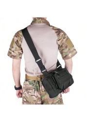 NYXIA Versatile Waterproof Crossbody Bag Outdoor Portable Chest Bag Bicycle Bag High Quality Nylon Waist Bag With Adjustable Strap For Outdoor Adventures Camping Daily Use Bag Students University Bag