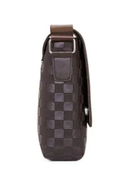 1pc 2024 New Fashion Men s Shoulder Bag Small Crossbody Messenger Bag Business Commuter Bag For Men Wholesale Men Bag Gifts For Men Christmas Winter Retro Bag Vintage Vacation Christmas Gifts Travel E