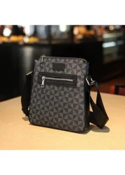 حقيبة رجالية أعمال مربعة صغيرة، حقيبة كاجوال للكتف وعبر الجسم، حقيبة عبر الجسم ،حقيبة حزام ،حقيبة صدر مع فتحة