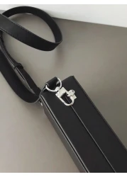 peach tree حقيبة جلد صناعي للكتف يومية، حقيبة كتف لوحدة التحكم في الألعاب، حقيبة صدر خفيفة الوزن للرجال، حقيبة رسو