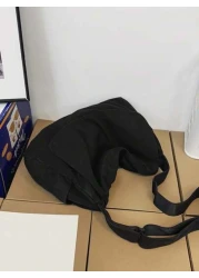 Minimalist Flap Hobo School Bag For Graduates Teen Girls Boys Freshmen Sophomores Juniors And Seniors Suitable For College And High School Students Perfect For Outdoor Travel And Back To School