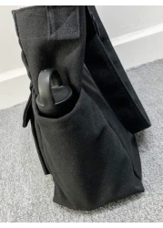 peach tree Peach Tree Tote Bag Men Shoulder Cloth Bag Shopping Bag Reusable Bag Travel Bag Suitable For University School Beach Travel Fall Christmas Shopping Laptop Bag Fitness Bag Black Multifunctio