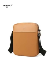 1pc Men s Solid Color Oblique Shoulder Bag Side Pocket Messenger Bag Casual Crossbody Square Pouch Multifunctional Commuting Bag Minimalist Style Black Or Brown Gift For Men Boyfriend