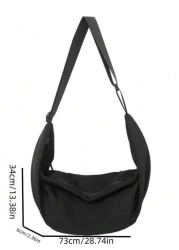 Large Capacity Unisex Shoulder Bag For Students