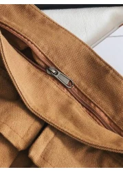 peach tree 1pc Men s Casual Shoulder Bag Messenger Bag Crossbody Bag Daily Use Mini Nylon Waterproof Sling Bag Multifunctional Outdoor Bag Simple Elegant Black Gift For Men Dad Boyfriend Students Larg