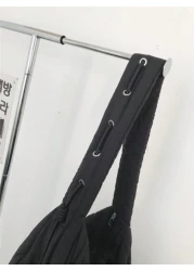 peach tree Adjustable Shoulder Strap Tote Bag Simple Solid Color Crossbody Bag Zipper Closure Suitable For Couple Valentine s Day Halloween Christmas Autumn Winter Unisex Sling Bag