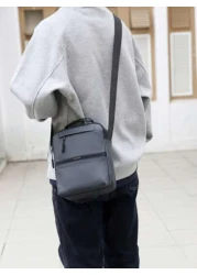 New Fashionable Simple Men s Bag Crossbody Bag High End Large Capacity Shoulder Bag Outdoor Commuter Backpack