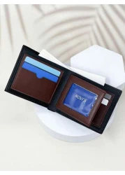 HOVI'S محفظة رجالي سليم وعصرية - محفظة خفيفة الوزن جديدة وعملية للشباب والطلاب - تصميم رفيع محمول