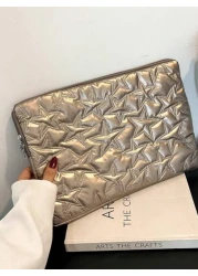 Universal Star Pattern Laptop Sleeve Bag Fits 13 13 3 14 15 16 Inch Laptops Suitable For Air Pro M3 M2 M1 Max PC Laptops Notebooks Chromebooks