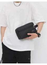 Fashionable Casual Student Clutch Bag Black Bag Hand Bag Office Supplies Vintage Gift Storage Men Gift Gift For Husband Valentines Gift Summer Bag For School Christmas Scream Men Bag Wallet Hand Bag M