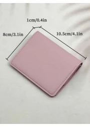 HOVI S Classic Minimalist Card Holder Super Thin Portable Card Coin Purse Multifunctional Wallet Business