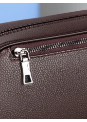 1Pc Large Capacity Casual Business Handheld Clutch Bag Handbag Wristlet Bag Holiday Essentials For Travel Fall Stuff Anti Theft Portable Lightweight Gift Hand Bag Storage Valentines Gift Handbag Organ