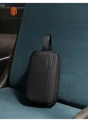 arctic hunter Men Clutch Bag Portable Washing Toiletry Bag Handbag For Sports Business And Travel Storage Bag Underarm Bag Square Bag For Business Gift For Father Wash Bag Toiletry Bag Handbag For Uni