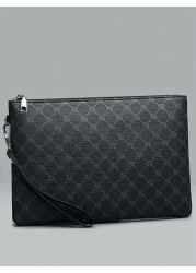 Printed PU Leather Men s Clutch Wristlet Handheld Bag One Piece Commute Graduation Gifts Freshman Man Bag Handbag Clutch Bag Wristlet Bag Organizer Storage Wallet Purse Gifts Fall Christmas Scream Men