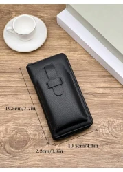 HOVI'S محفظة كلاتش ذات سعة كبيرة بتصميم مطبوع، محفظة طويلة بسيطة عصرية ذات طراز قديم، محفظة نسائية رجالية محمولة