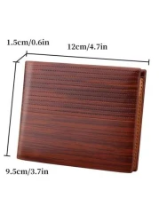 HOVI S Minimalist Compact Wallet Large Capacity Solid Color Multi Card Slot Coin Purse Simple Portable Short Wallet For Everyday Use Fashionable Wallet For Men And Women Ideal For Travel And Daily Ess