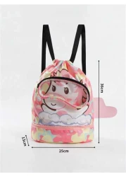 Waterproof Swimming Backpack With Dry And Wet Separation Ldeal For Swimming Storage