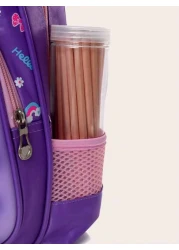 Sanrio Sanrio New Cute Cartoon Kuromi Pattern Backpack School Backpack Travel Backpack