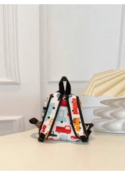 حقيبة ظهر أطفال صغيرة مصممة بطريقة كرتونية بطبعات الديناصور و اليونيكورن اللطيفة، مدرسية رياض الأطفال حقيبة