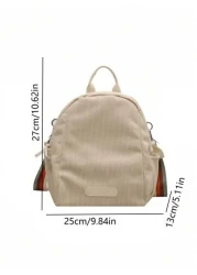 حقيبة كتف بتصميم كوري عصري بسيط وجميل