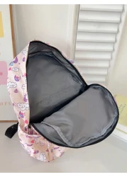 3 Pieces Set Of Fashionable Printed Leisure Travel Backpack Large Capacity Backpack Children Backpack Backpack Preparatory Style School Fashion Backpack Bag Large Capacity With Insulated Lunch Bag Wit