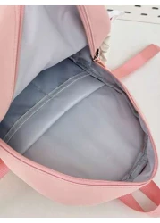 Japanese Cute Girl Hit Color Mini Shoulder Bag Female Korean Version Of The Dopamine Star Small Backpack Junior High School And High School School Bag Out Of The Travel Study Spring Tour Shoulder Bag