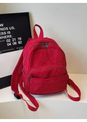 1pc Back To School Backpack Fashionable And Casual Backpack Large Capacity Backpack Suitable For Daily School Very Suitable For Campus Classes Taking Pictures Birthday Gifts Suitable For Daily Shoppin