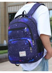 حقيبة كتف جديدة لعام 2025، حقيبة مدرسية على الطراز الإنجليزي، حقيبة مدرسية خفيفة للأطفال مع حماية للظهر وخفض حم