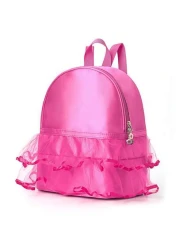1pc Cute Mesh Skirt Children Backpack Girls Sweet Fashion Backpack School Backpack Suitable For College Party Birthday Party Vacation Commuting Use