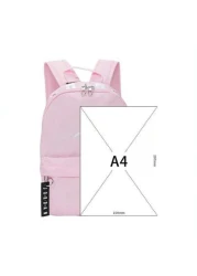 حقيبة ظهر بطبعة سوستة عصرية للأطفال الصغار