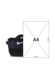 Nike حقيبة كروس بودي مزينة بالفراء 2025 من فئة البنات NK FX FUR CROSSBODY Shoulder Bag FZ1329-010