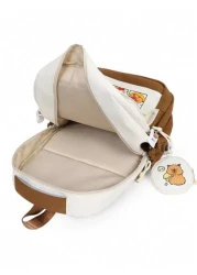 Capybara Backpack For Elementary School Boys Girls Lightweight Large Capacity Backpack For Middle High School Students