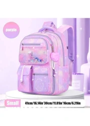 1pc Cute Preppy Lightweight Portable Large Capacity With Adjustable Strap Bowknot School Bag For Girl Refrigerator Style Design Backpack School Bag S Bag Small Backpack Bag School School Backpack Ruck