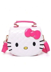 Sanrio Girls Cute Cartoon Shoulder Bag Waterproof Crossbody Bag Fashion Anime Handbag Birthday Gift Sweet And Cute Designs Birthday Gifts Party Gifts Halloween Gifts Easter Gifts Christmas Gifts