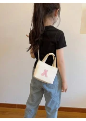 1 قطعة جديدة، حقيبة رسول مصغرة للجامعة والمدارس ب-26 حرف، مناسبة للاستخدام اليومي في المدارس الابتدائية والإعد