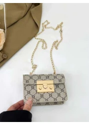 1pc Pu Fashion Retro Mini Fashion Coin Small Square Bag Versatile Niche Design Stylish Shoulder Messenger Bag Comfortable Shoulder Strap For Playing Smooth Long Style Versatile And Not Picky Suitable